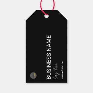 SCHWARZE GESCHÄFTSUNTERNEHMEN LOGO-PRODUKTGRÖSSE P GESCHENKANHÄNGER