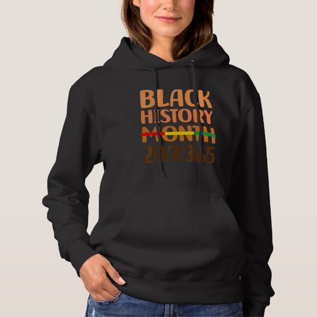 Schwarze Geschichte 247365 Männer Frauen Kinder Sc Hoodie (Vorderseite)