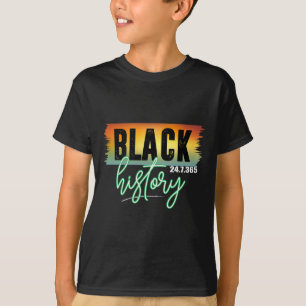 Schwarze Geschichte 247365 Monat Stolz Afroamerika T-Shirt
