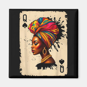 Schwarze Geschichte Afrikanische Melanin Königin K Magnet