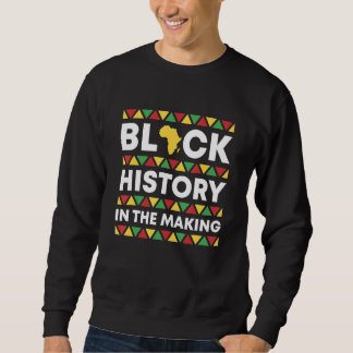 Schwarze Geschichte als Afrikanisches Melanin E Sweatshirt