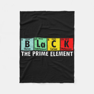 Schwarze Geschichte Das Prime Element Periodensyst Fleecedecke