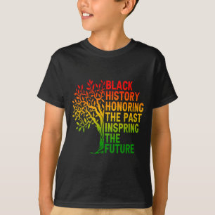 Schwarze Geschichte, die die Vergangenheit afrikan T-Shirt