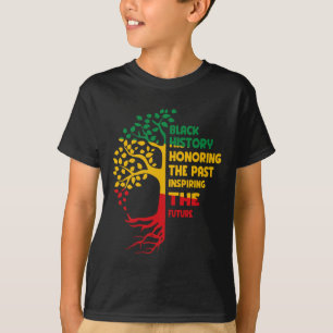 Schwarze Geschichte Ehrung der Vergangenheit Inspi T-Shirt
