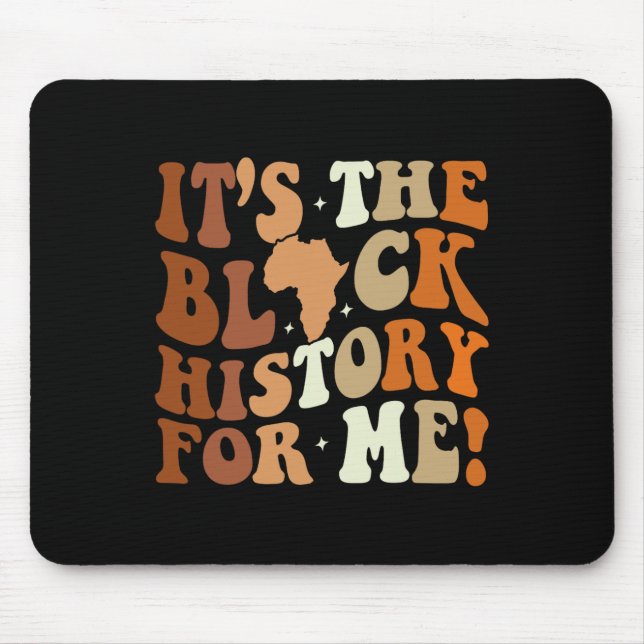 Schwarze Geschichte für mich Schwarze Geschichte M Mousepad (Vorne)