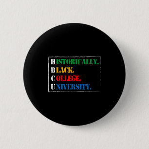 Schwarze Geschichte Hbcu Historisch Schwarze Hochs Button
