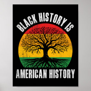 Schwarze Geschichte ist amerikanische Geschichte B Poster
