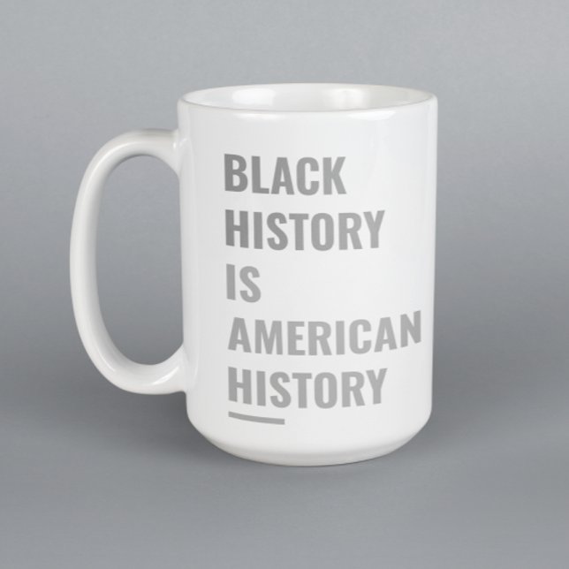 Schwarze Geschichte ist Amerikanische Geschichte - Kaffeetasse (Von Creator hochgeladen)