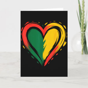 Schwarze Geschichte ist mein Valentinstag Stolz Gr Karte