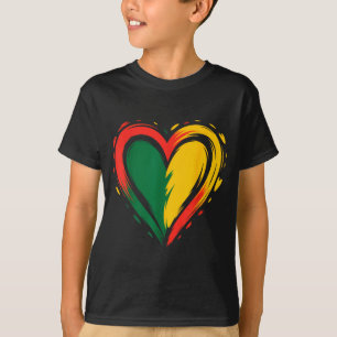Schwarze Geschichte ist mein Valentinstag Stolz Gr T-Shirt
