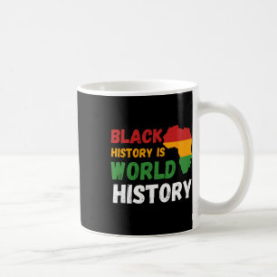 Schwarze Geschichte ist Weltgeschichte Monat Afrik Kaffeetasse