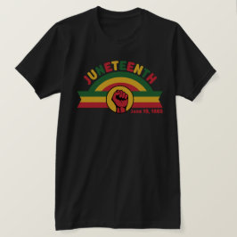 Schwarze Geschichte JUNETEENTH 1865 T-Shirt