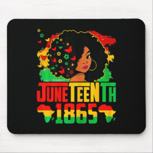 Schwarze Geschichte Juneteenth Ist Mein Unabhängig Mousepad