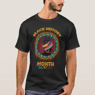 Schwarze Geschichte Monat 2022 Schwarze Geschichte T-Shirt