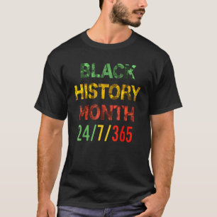Schwarze Geschichte Monat 2022 Schwarze Geschichte T-Shirt