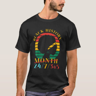 Schwarze Geschichte Monat 2022 Schwarze Geschichte T-Shirt