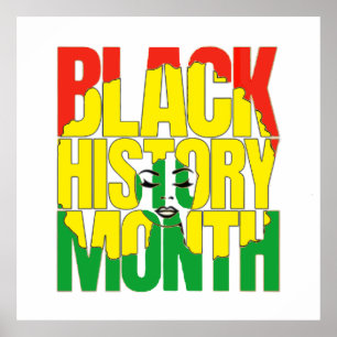 SCHWARZE GESCHICHTE MONAT 2024 POSTER