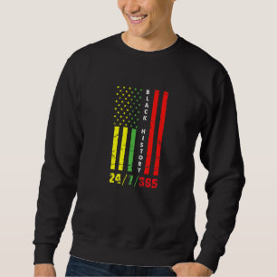 Schwarze Geschichte Monat 247365 Afrikanische Amer Sweatshirt