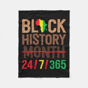 Schwarze Geschichte Monat 247365 Melanin Afrika Am Fleecedecke