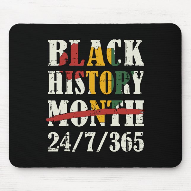 Schwarze Geschichte Monat 247365 mit afrikanischer Mousepad (Vorne)