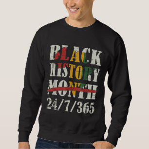 Schwarze Geschichte Monat 247365 mit afrikanischer Sweatshirt
