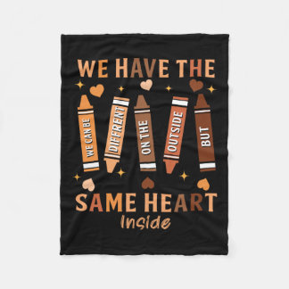 Schwarze Geschichte Monat Afrikanisch Amerikanisch Fleecedecke