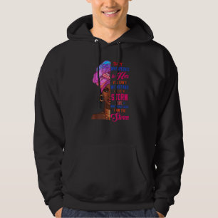 Schwarze Geschichte Monat afrikanische Frau Afro I Hoodie
