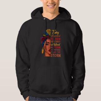 Schwarze Geschichte Monat Afrikanische Frau Afro I Hoodie