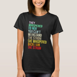 Schwarze Geschichte Monat afrikanische Frau Afro I T-Shirt
