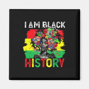 Schwarze Geschichte Monat Afrikanische Frau Ich bi Magnet