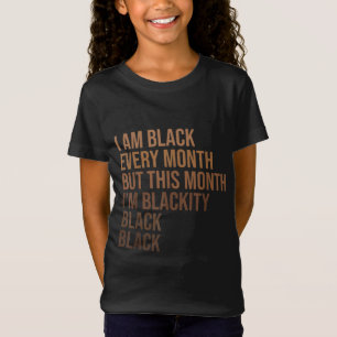 Schwarze Geschichte Monat Afrikanische Frau - Schw T-Shirt