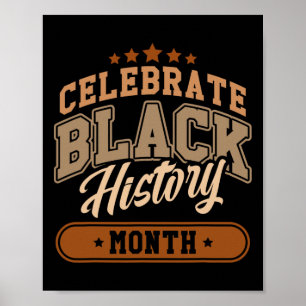 Schwarze Geschichte Monat Afrikanische Geschichte Poster