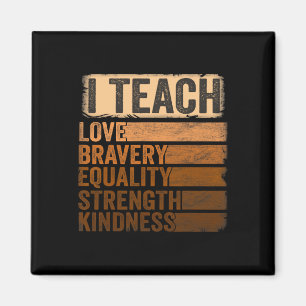 Schwarze Geschichte Monat Bekleidung I lehre Schwa Magnet