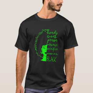Schwarze Geschichte Monat Berufs-Therapeut Leidens T-Shirt