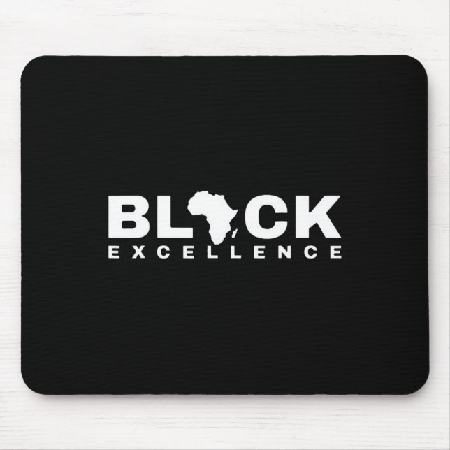 Schwarze Geschichte Monat Bewusstsein Afro America Mousepad (Vorne)