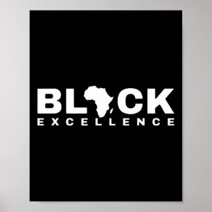 Schwarze Geschichte Monat Bewusstsein Afro America Poster