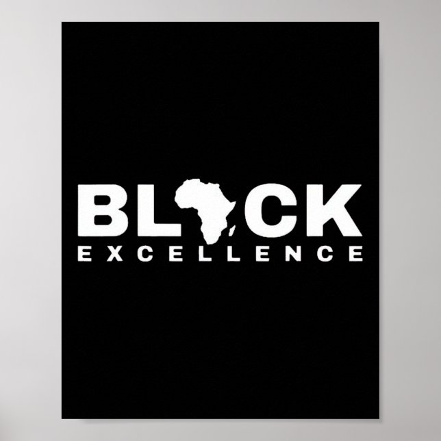 Schwarze Geschichte Monat Bewusstsein Afro America Poster (Vorne)