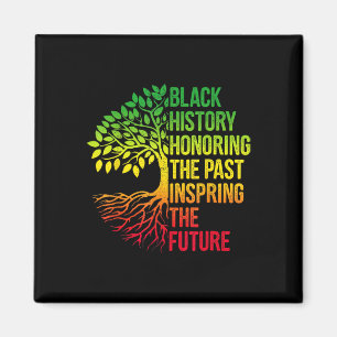 Schwarze Geschichte Monat Ehre Vergangenheit Inspi Magnet