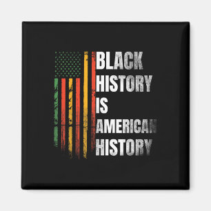 Schwarze Geschichte Monat Frauen Afrikanische Flag Magnet