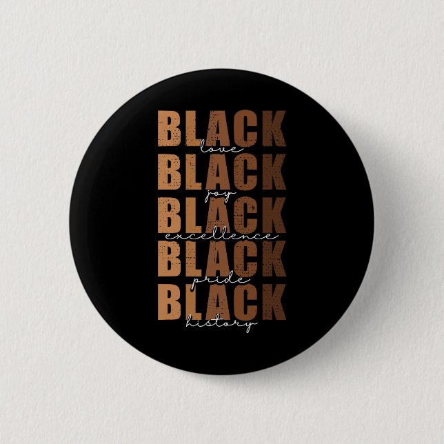 Schwarze Geschichte Monat Frauen Schwarze Liebe Me Button (Vorderseite)