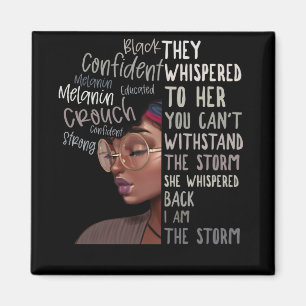 Schwarze Geschichte Monat ich bin der Sturm starke Magnet