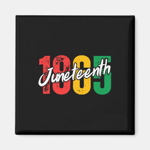 Schwarze Geschichte Monat Juni 1865 Afrikanische M Magnet