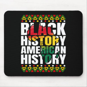 Schwarze Geschichte Monat Kulturerbe Mousepad