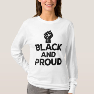 Schwarze Geschichte Monat Power Geschenk Frauen Mä T-Shirt