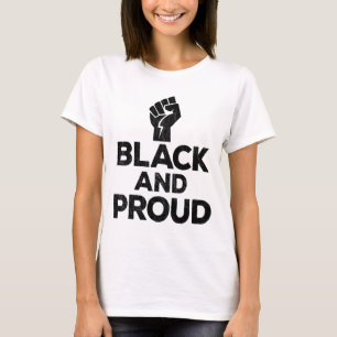 Schwarze Geschichte Monat Power Geschenk Frauen Mä T-Shirt