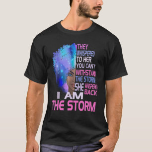 Schwarze Geschichte Monat Shirt Afrikanische Frau