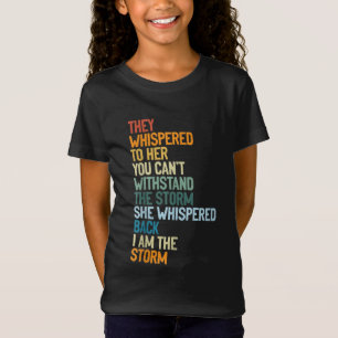 Schwarze Geschichte Monat starke schwarze Frau I b T-Shirt