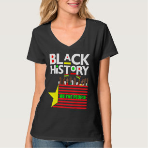 Schwarze Geschichte Monat Wir die Menschen Männer T-Shirt