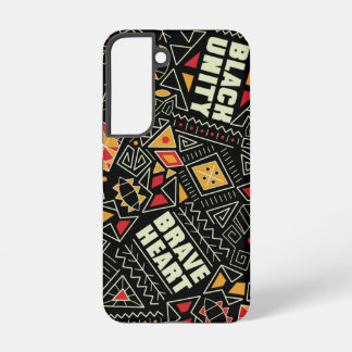 Schwarze Geschichte Monatsmuster Samsung Galaxy Hülle