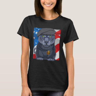 Schwarze Geschichte Panther Partei Patriotisch Afr T-Shirt